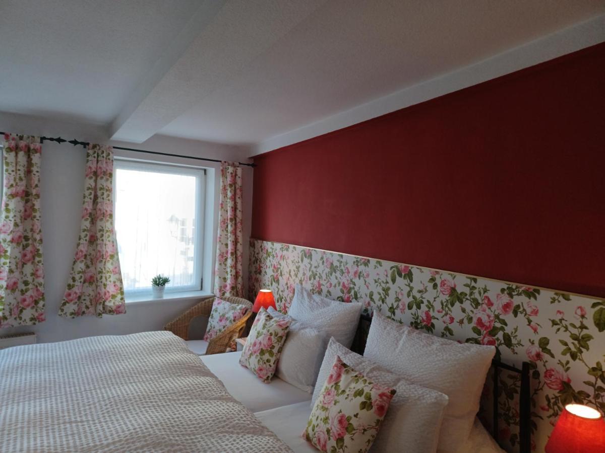Ferienwohnung Teestube Wernigerode "Rose" المظهر الخارجي الصورة