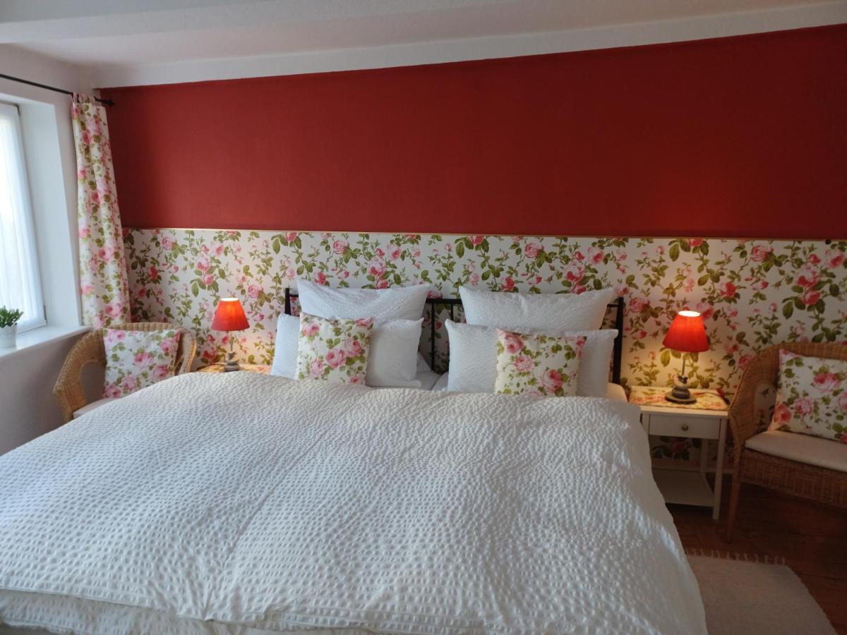 Ferienwohnung Teestube Wernigerode "Rose" المظهر الخارجي الصورة